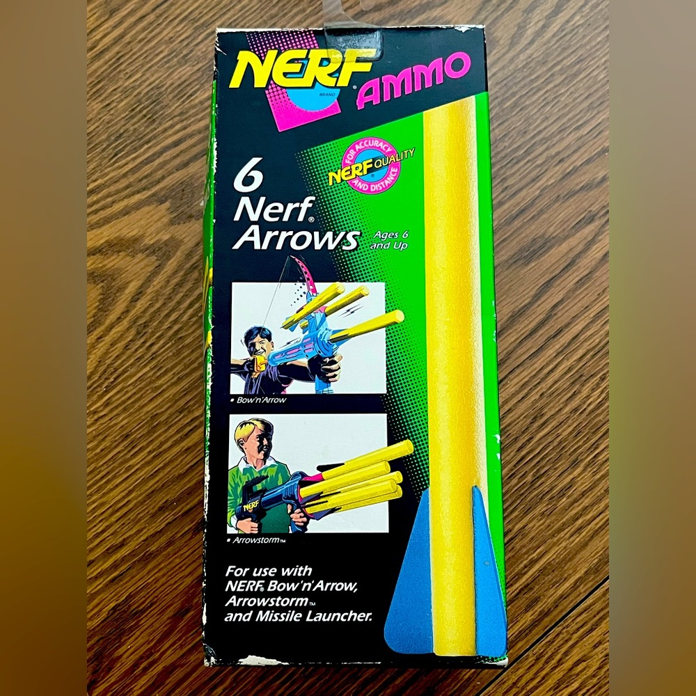 Vintage Nerf Ammo Arrows - 1993